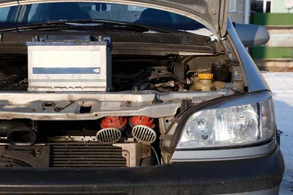 Old diesel engine car — Stock Photo, Image