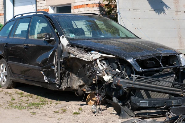 Damaged car — Stock Photo, Image