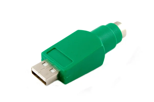 USB till ps2 dator adapter — Stockfoto