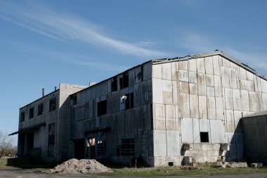 terk edilmiş fabrika