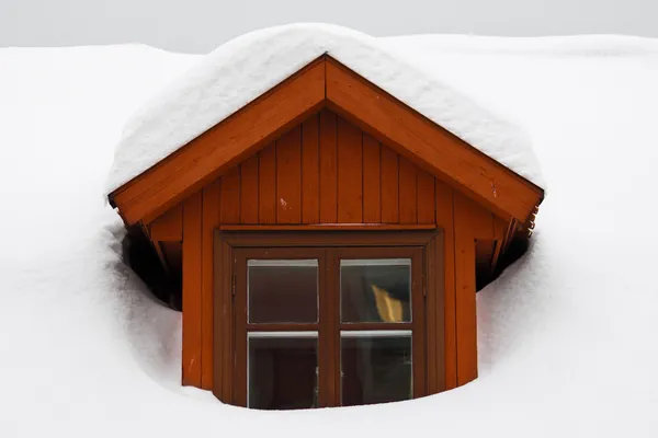 Kış Penceresi — Stok fotoğraf