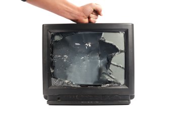 Turn off your TV. clipart