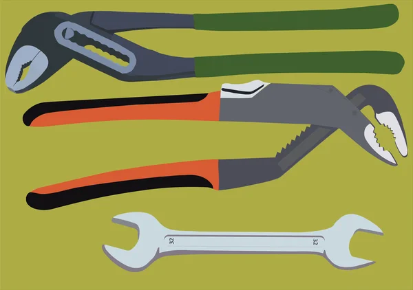 Tools voor diy — Stockvector