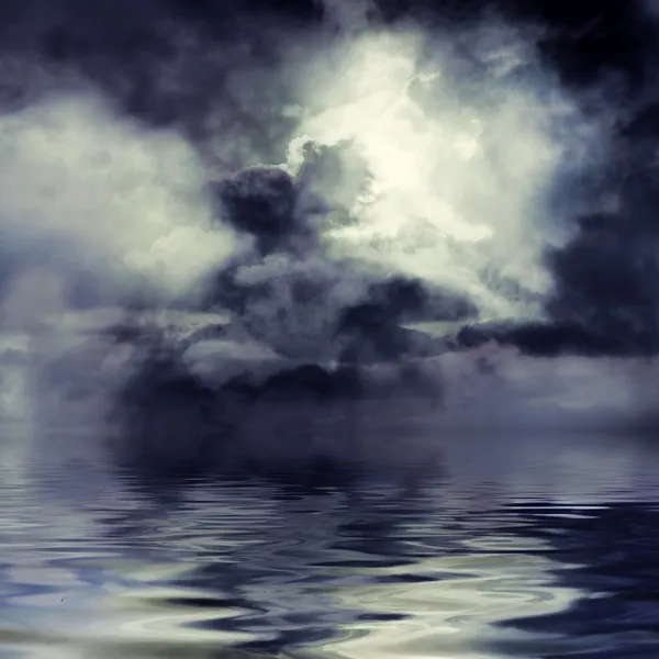 Karanlık ve fırtınalı — Stok fotoğraf