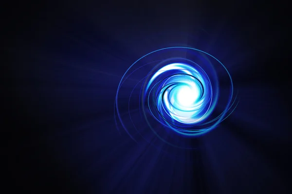 Blauwe vortex — Stockfoto