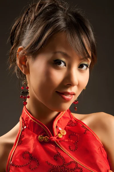Friendly Asian girl — Stock Photo, Image