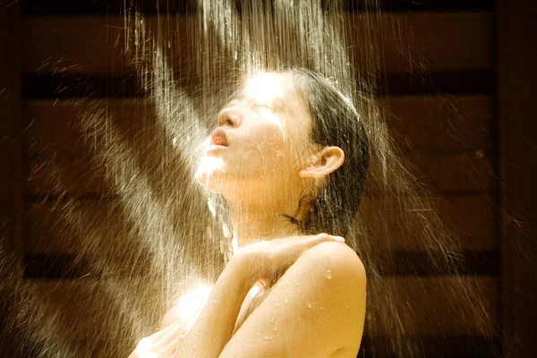 Prysznic na świeżym powietrzu — Zdjęcie stockowe