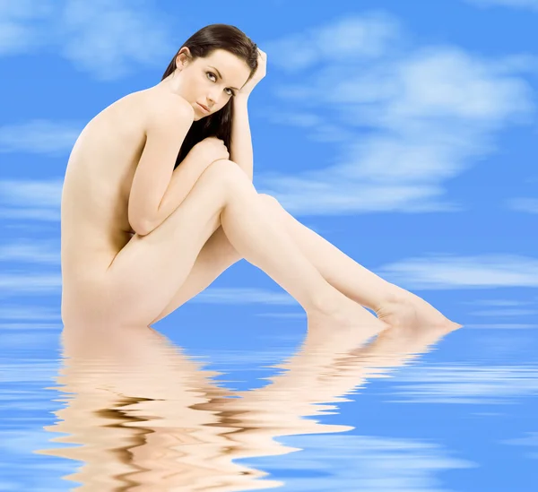 Implied nude — Stock Photo, Image