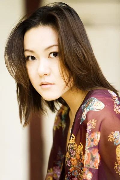 Krásná Asiatka — Stock fotografie