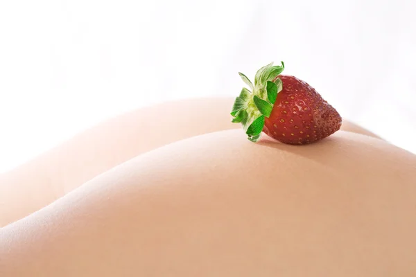Erdbeerfreude — Stockfoto