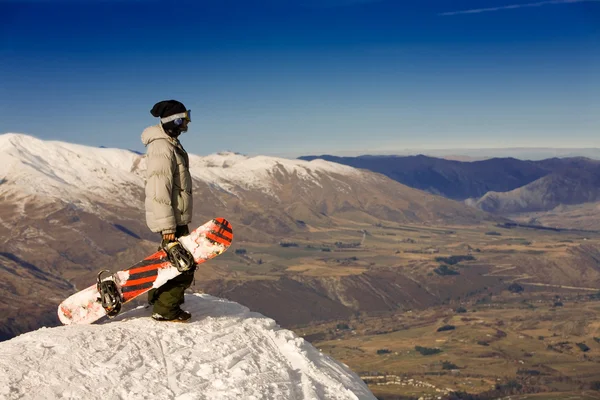 Spektakuläre Aussicht auf die Alpen — Stockfoto