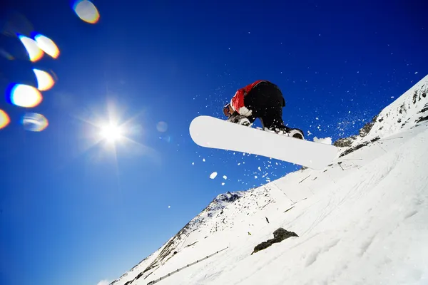 Snowboardåkare — Stockfoto