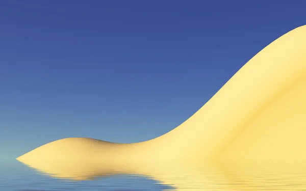 Woestijn curven — Stockfoto