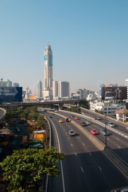 Baiyoke Sky - View of modern Bangkok clipart