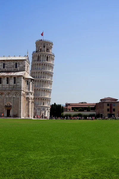 Schiefer Turm von Pisa, Toskana, Italien — Stockfoto