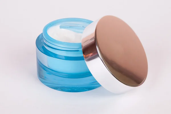 Face cream moisturizer on white — Stock Photo, Image