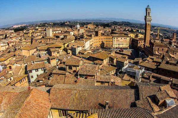 Siena, toszkán, Olaszország — Stock Fotó