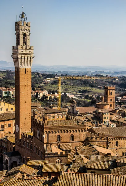 Siena, toszkán, Olaszország — Stock Fotó