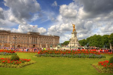 Buckingham palace, london, uk clipart