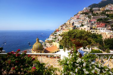 Positano, Amalfi Coast, Italy clipart