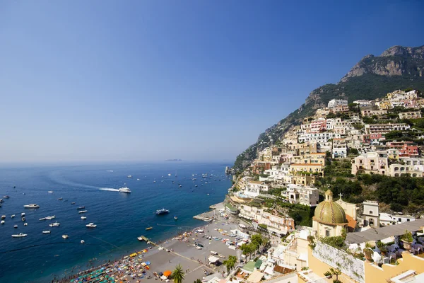 Positano, Wybrzeże Amalfitańskie, Włochy — Zdjęcie stockowe