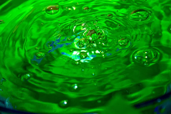 stock image Green water background