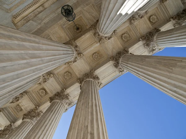 Historic US Supreme Court Building Columns — Stock Photo, Image
