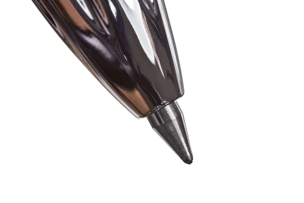 Ball Point Pen Tip Extreme Macro — Stock Photo, Image