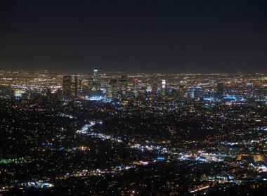 LA at Night clipart