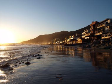 Malibu topanga günbatımı