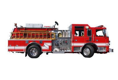 Ladder Fire Truck clipart