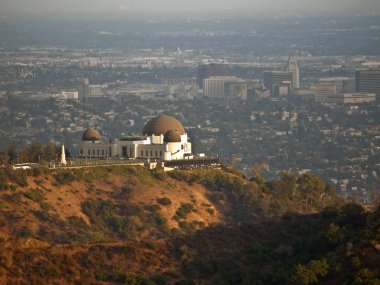 Griffith Observatory Hollywood clipart