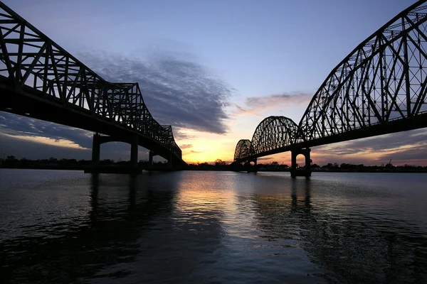 Double Bridges — Stock Photo, Image