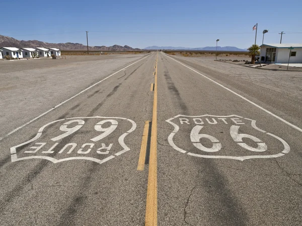 Route 66 mojave-woestijn — Stockfoto
