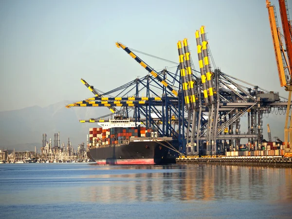 Промислові порт — стокове фото