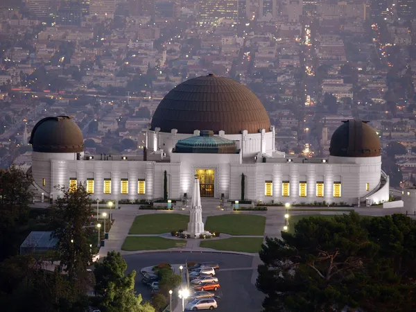 Лос-Анджелесская обсерватория — стоковое фото