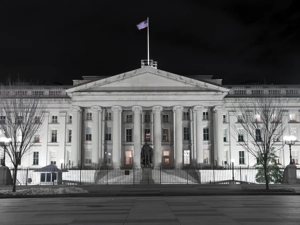 Prédio do Tesouro dos Estados Unidos - Washington DC — Fotografia de Stock