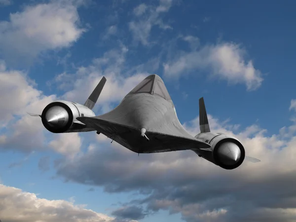 Шпионский самолёт холодной войны — стоковое фото