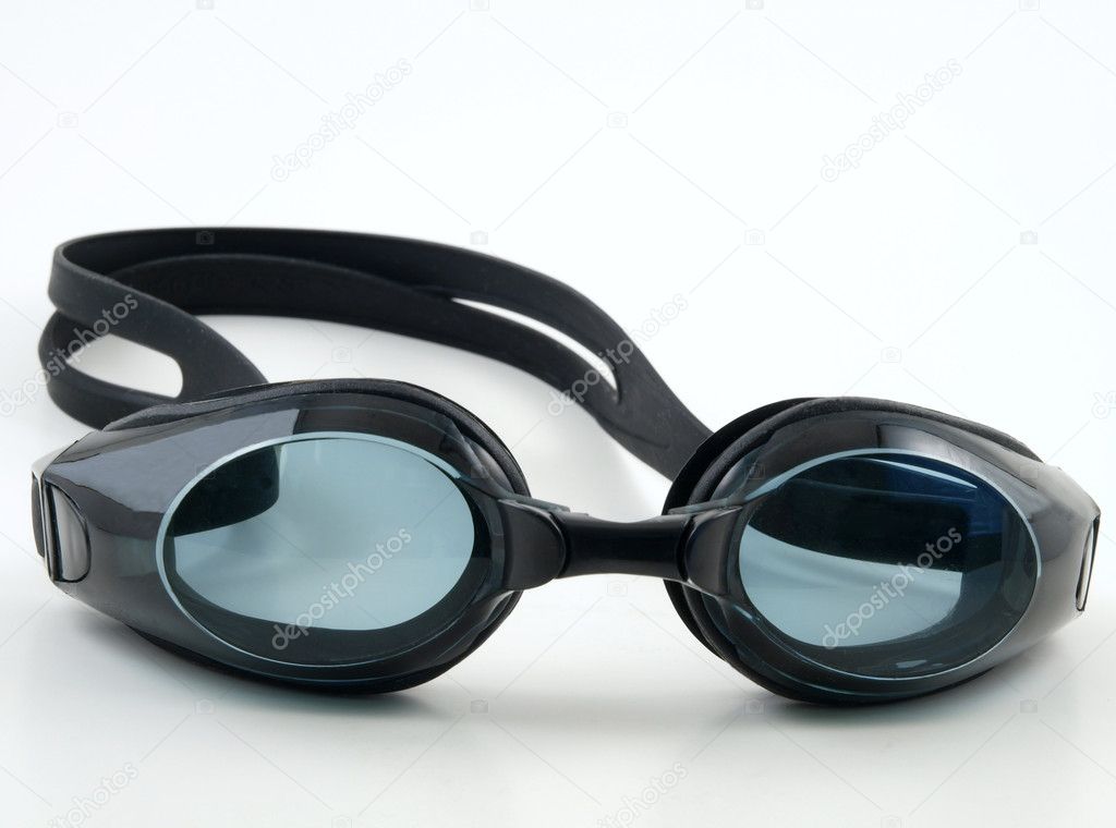 tinted swim goggles