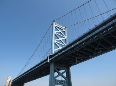 Franklin Bridge Philadelphia clipart