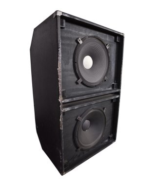 Giant Thrashed Bass Speaker Cabinet clipart