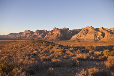 Red Rock National Conservation Area - Dawn clipart