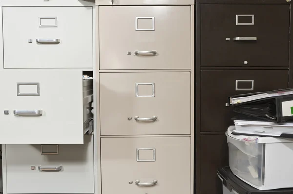 Funky File Cabinets — Stock Photo, Image