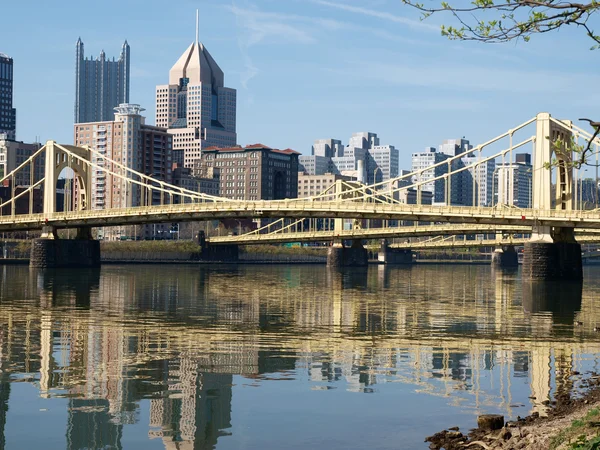 Innenstadt von Pittsburgh — Stockfoto