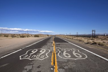 Route 66 Mojave Desert clipart