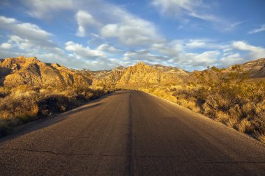 Red rock doğal döngü road nevada