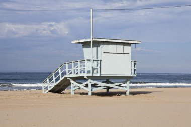 Santa monica beach cankurtaran Kulesi