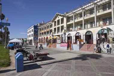 Venice Beach Boardwalk clipart