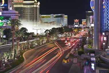 Las vegas blvd gece