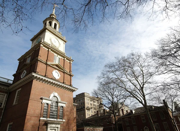 Independence Hall Clock Tower — Stock Photo, Image